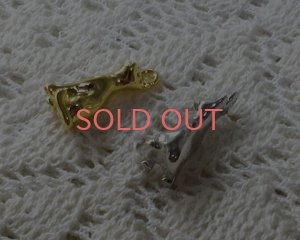 画像2: メタルチャーム/お座りネコ(1個)