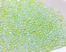 画像1: ノーホールガラスボール/グリーンミックス(10g)/売り切りSALE 50%OFF (1)