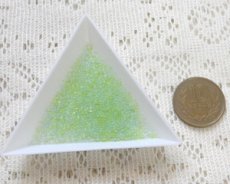 画像2: ノーホールガラスボール/グリーンミックス(10g)/売り切りSALE 50%OFF (2)