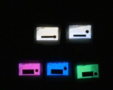 画像3: ルミックカラー/蓄光顔料/B_Blue 307M_0040/Bright (3)