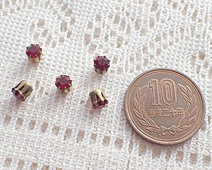 画像2: ヴィンテージ/プリセットパーツ/シャム/4.5mm（5個）