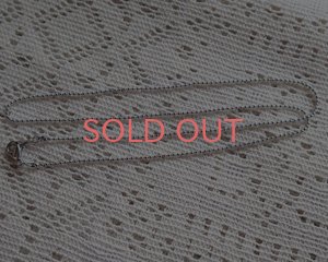 画像2: カットボールチェーン/本ロジウムメッキ/全長約45cm