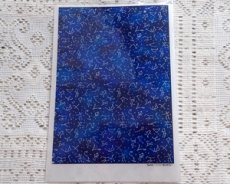 画像1: レジン封入シート/フリーシート（星座）/A6 (1)