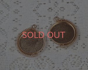 画像1: 回転式ラウンド皿/シンプルタイプ/ローズゴールド(1個)売り切りSALE 70%OFF