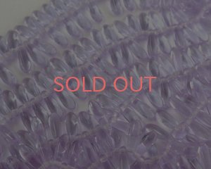 画像2: チェコガラスビーズ/ダガー/アレキサンドライト/3×10mm（20個）