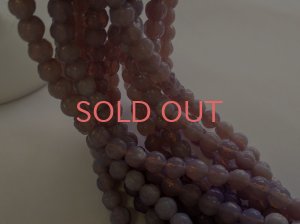 画像3: チェコガラスビーズ/ローズラウンド/パープルオパール/6mm(10個)