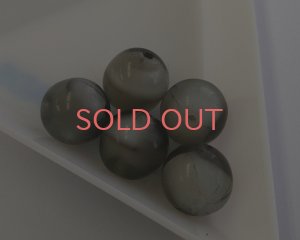 画像3: ns164/ヴィンテージ/ドイツ/グレイホワイトギブレ/約10mm（6個）