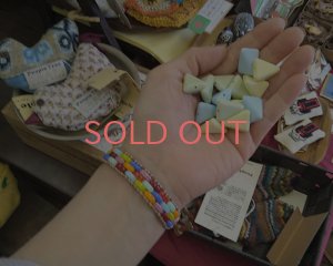 画像3: ヴィンテージ/ドイツ/プラスチック/トライアングル/ペールブルー(1個)