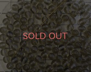 画像2: チェコガラスビーズ/ラウンド/ブラックダイヤモンド/6mm(10個)