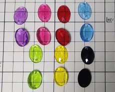 画像2: ns206/ヴィンテージ/ドイツ/プラスチック/ソウオン/キャンディパープル(1個) (2)