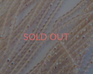 画像1: チェコガラスビーズ/ラウンド/ロザリン/オーロラ/約4mm(45個)