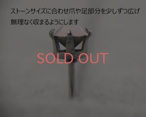 画像2: SUS316サージカルステンレス石座ピアス（１ペア）