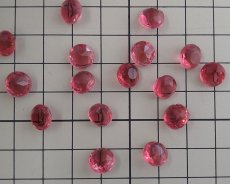画像2: ヴィンテージ/ドイツ/ガラス/ローズ/40ss(2個) (2)