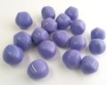 ヴィンテージ/ドイツ/ルーサイト/バルーン/ラベンダー/約15mm(2個)