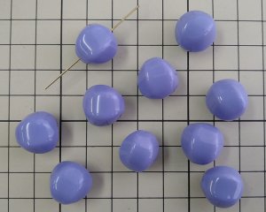 画像2: ヴィンテージ/ドイツ/ルーサイト/バルーン/ラベンダー/約15mm(2個)