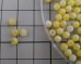 画像2: チェコガラスビーズ/ラウンド/コーンイエローマーブル/約4mm(45個) (2)
