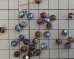 画像2: チェコガラスビーズ/ファイアポリッシュ/6mm/ダークスモークトパーズオーロラ(10個） (2)