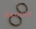メタルパーツ/ツイストリング/金古美(1個)