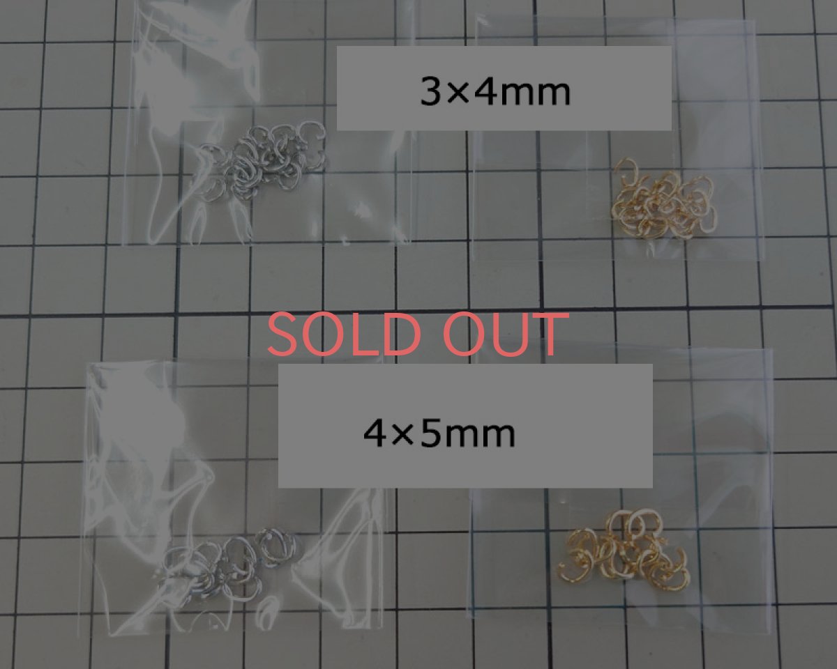 画像2: Cカン/K16GP/約3×4mm/線径0.6mm(約0.5g) (2)