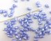 画像1: チェコガラスビーズ/勾玉ドロップ/ブルーパール/7×3mm(10個) (1)