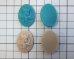 画像2: ns304/ヴィンテージ/ドイツ/ガラスカメオ/アテナ/カフェオレ/約30×22mm（1個） (2)