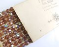 ヴィンテージ/スワロフスキー/#5000/ライトコロラドトパーズオーロラ/8mm(2個)
