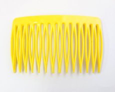 画像1: ヴィンテージ/プラスチックコーム/イエロー (1)