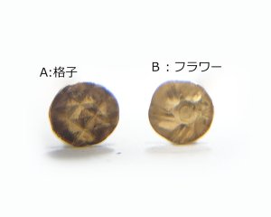 画像2: メッキなし真鍮/デザインTピン/約75mm/線径約1mm(1本)