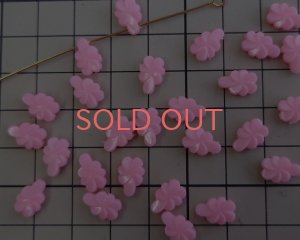 画像2: ヴィンテージ/ドイツ/プラスチック/ピンクスパイラルドロップ(2個)