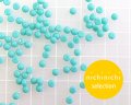 ns347/ヴィンテージ/ドイツ/ガラスカボション/オペークミント/約2mm(10個)