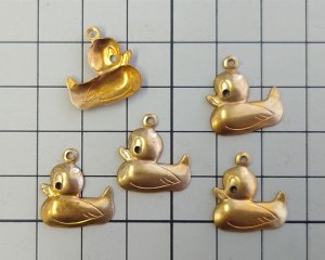 画像2: ブラスチャーム/あひる(1個)