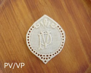 画像3: ヴィンテージ/ドイツ/イニシャルレース(1枚)