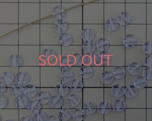 画像2: チェコガラスビーズ/ミニコイン/アレキサンドライト(4個）