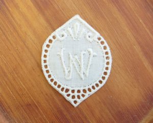 画像9: ヴィンテージ/ドイツ/イニシャルレース(1枚)