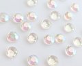 ヴィンテージ/ドイツ/ガラス/シャネルストーン/クリスタルオーロラ/29ss(1個)