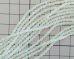 画像2: チェコガラスビーズ/ファイアポリッシュラウンド/ミルキーイエロー/約3mm(20個) (2)