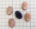 画像3: ns360/ヴィンテージ/ドイツ/ガラスカメオ/ブロンズ/約25×18mm(1個） (3)