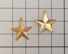 画像2: ブラスチャーム/スター（1個） (2)