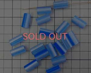 画像2: ヴィンテージ/USA/ルーサイト/ブルーストライプピラー(1個)