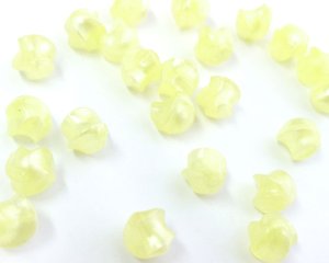 画像2: ヴィンテージ/ドイツ/プラスチック/ツイストラウンド/シルキーレモン（1個）