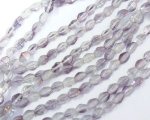 画像1: チェコガラスビーズ/ミニピンチ/クリスタルブロンズラスター/約5×3mm(10個）