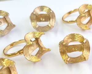 画像1: ヴィンテージ/USA/リングパーツ(1個)