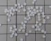 画像2: ns371/ヴィンテージ/ガラスカボション/アイボリー/約3mm(10個) (2)