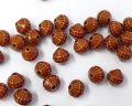 ヴィンテージ/ドイツ/プラスティック/ブラウンカット/8mm（2個）