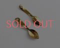 デッドストック.メタルチャーム/スプーン/ゴールドメッキ（1個）