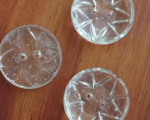 画像2: アンティーク/フランス/ガラスモールドボタン（1個）