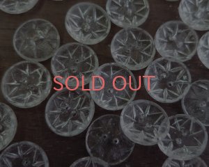 画像1: アンティーク/フランス/ガラスモールドボタン（1個）