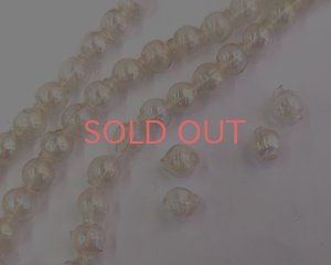 画像2: アンティーク/フランス/スフレガラス/オーロララウンド/約7〜8mm（1個）