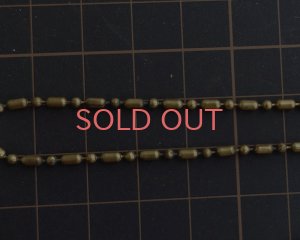 画像2: ヴィンテージ/USA/ブラス/ボールチェーン(1ｍ)