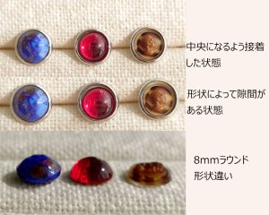 画像2: SUS316サージカルステンレスミール皿ピアス（１ペア）